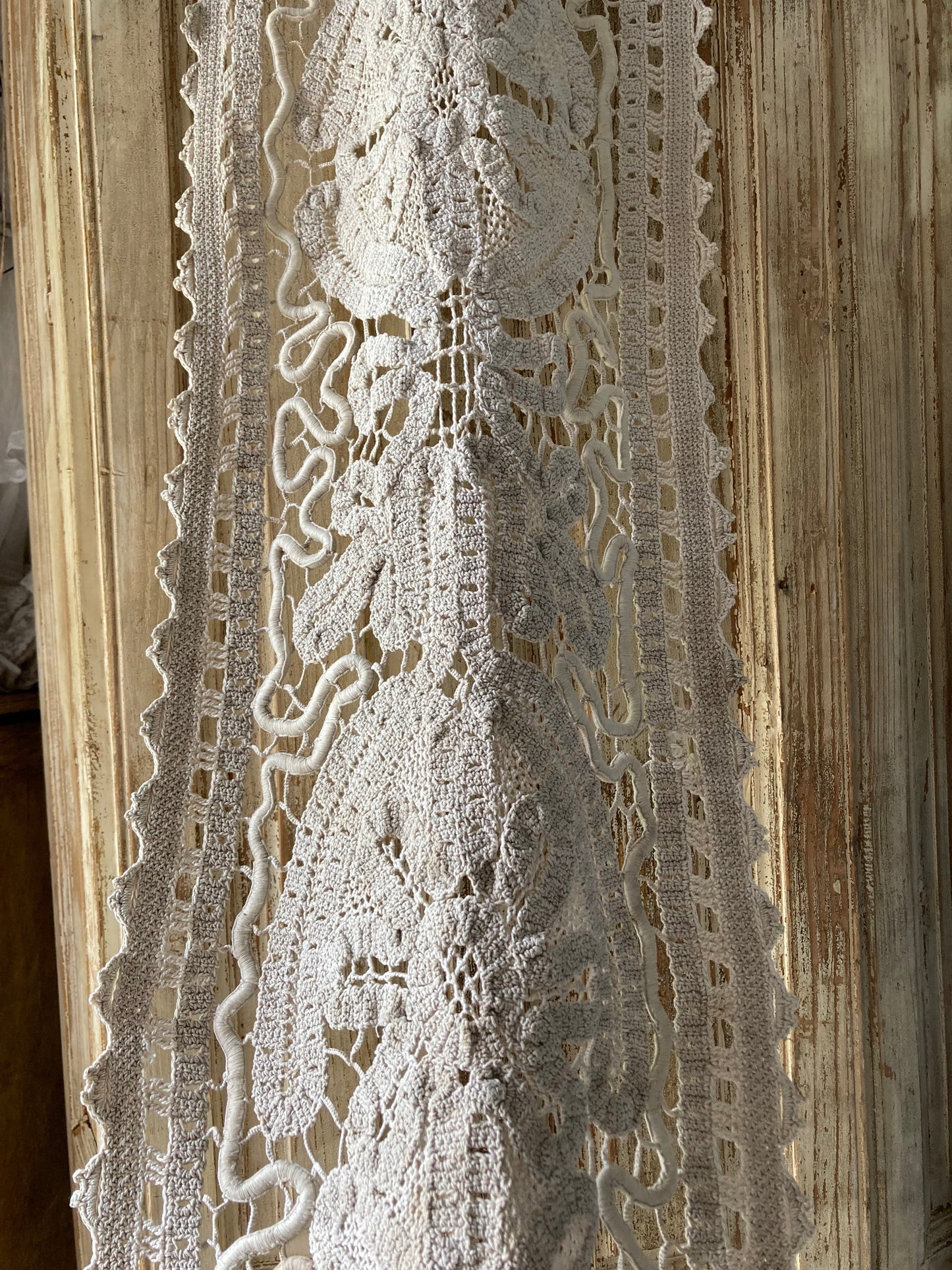 Antique crochet lace