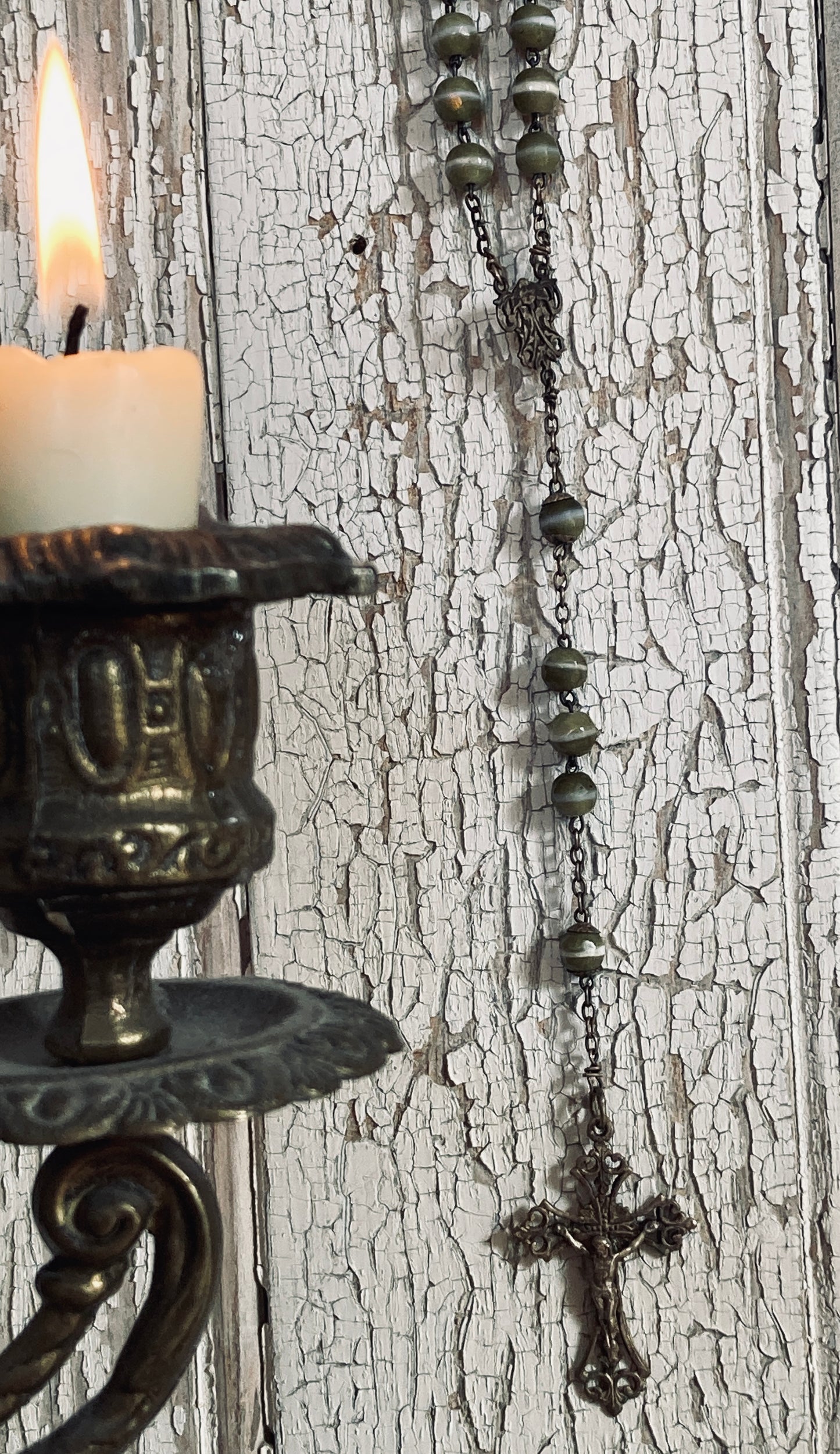 Stunning Antique french rosary.