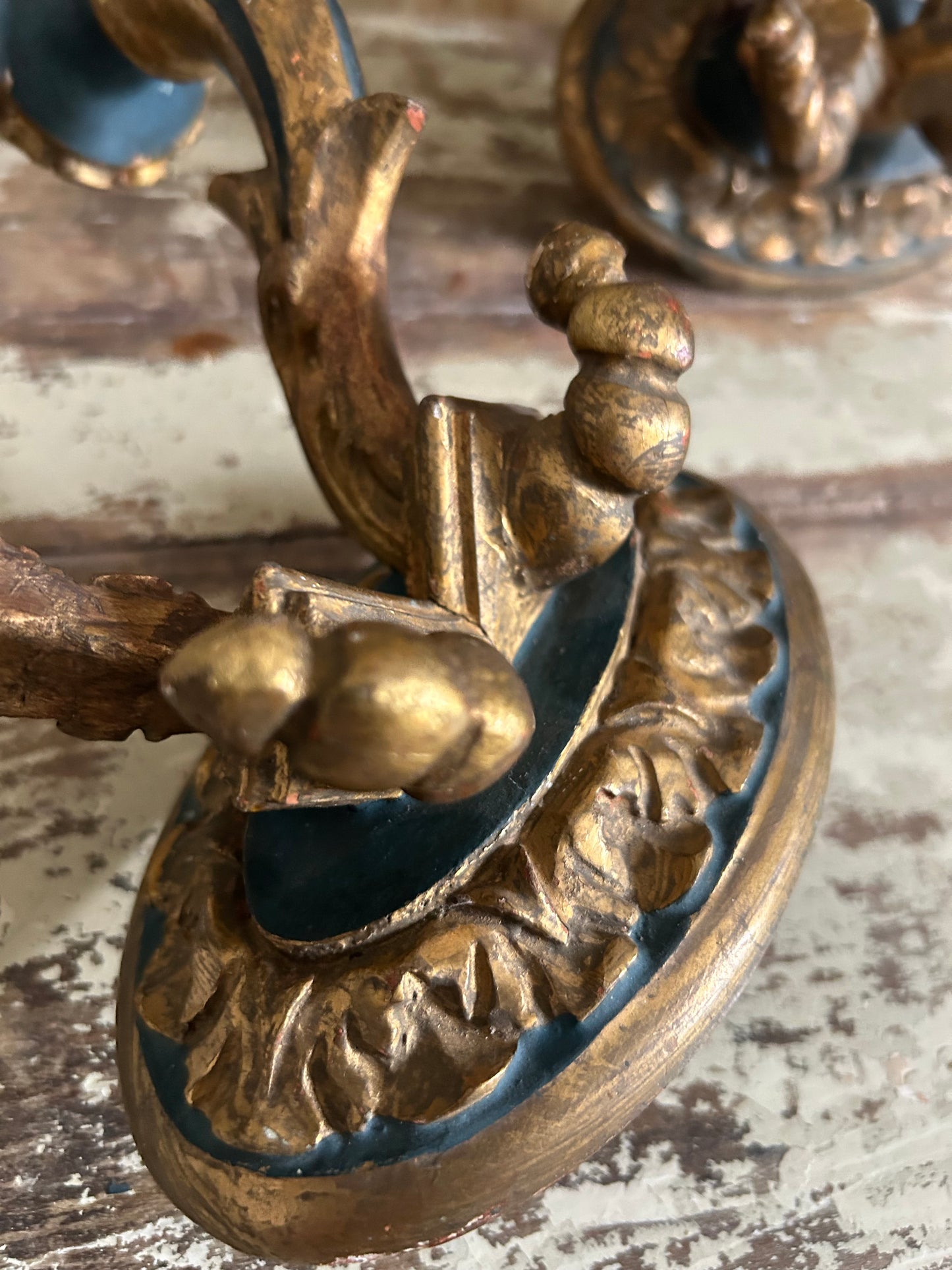 Pair of 1920s wall sconce lights.