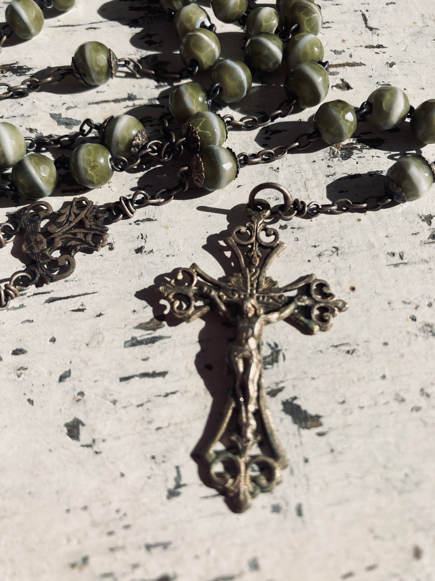 Stunning Antique french rosary.