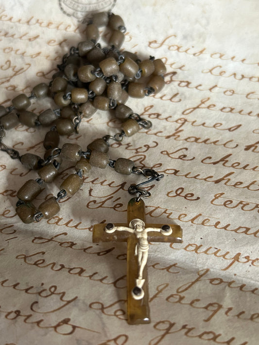 Irish rosary prayer beads