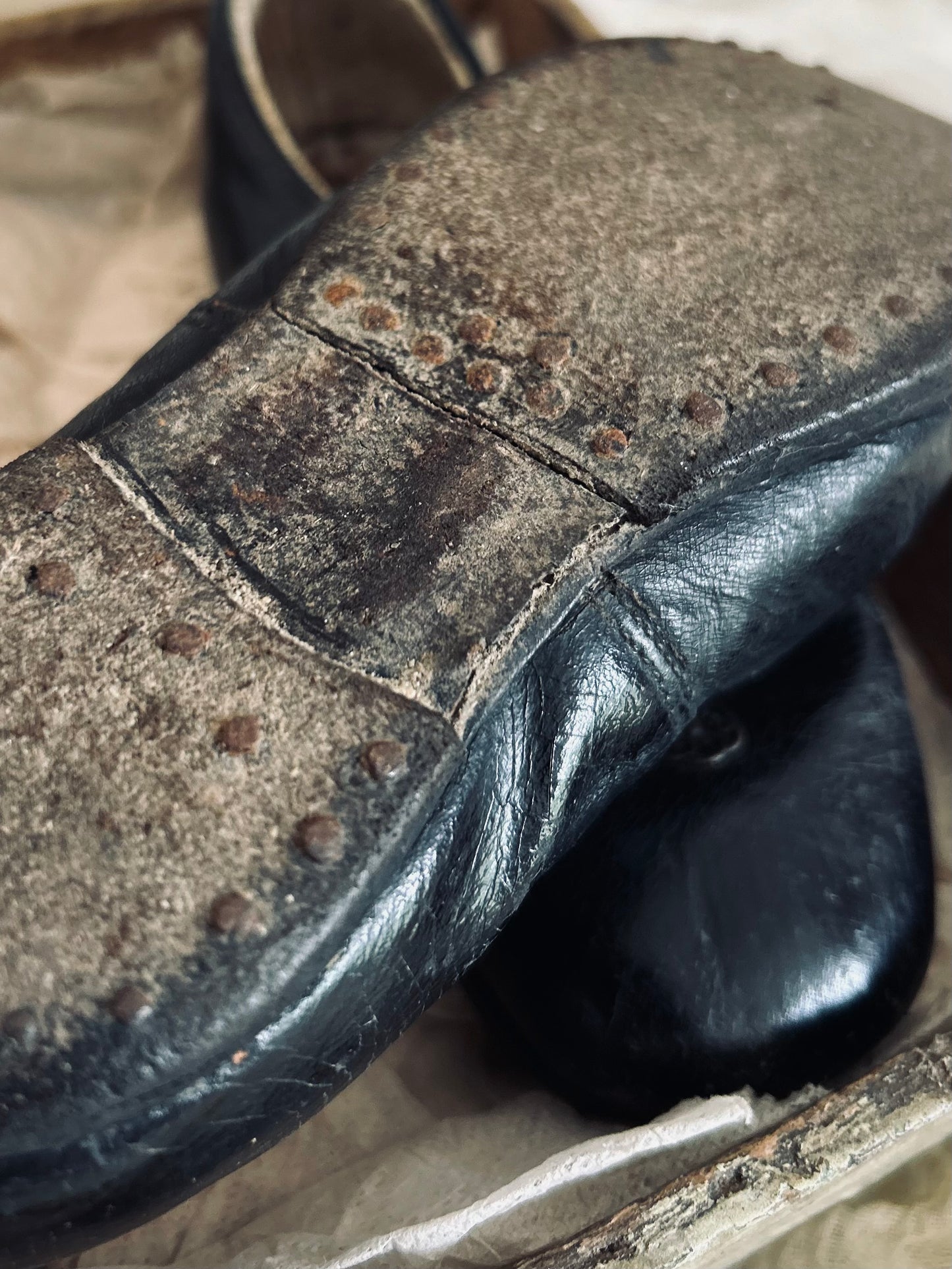 Antique children’s Mary Janes.