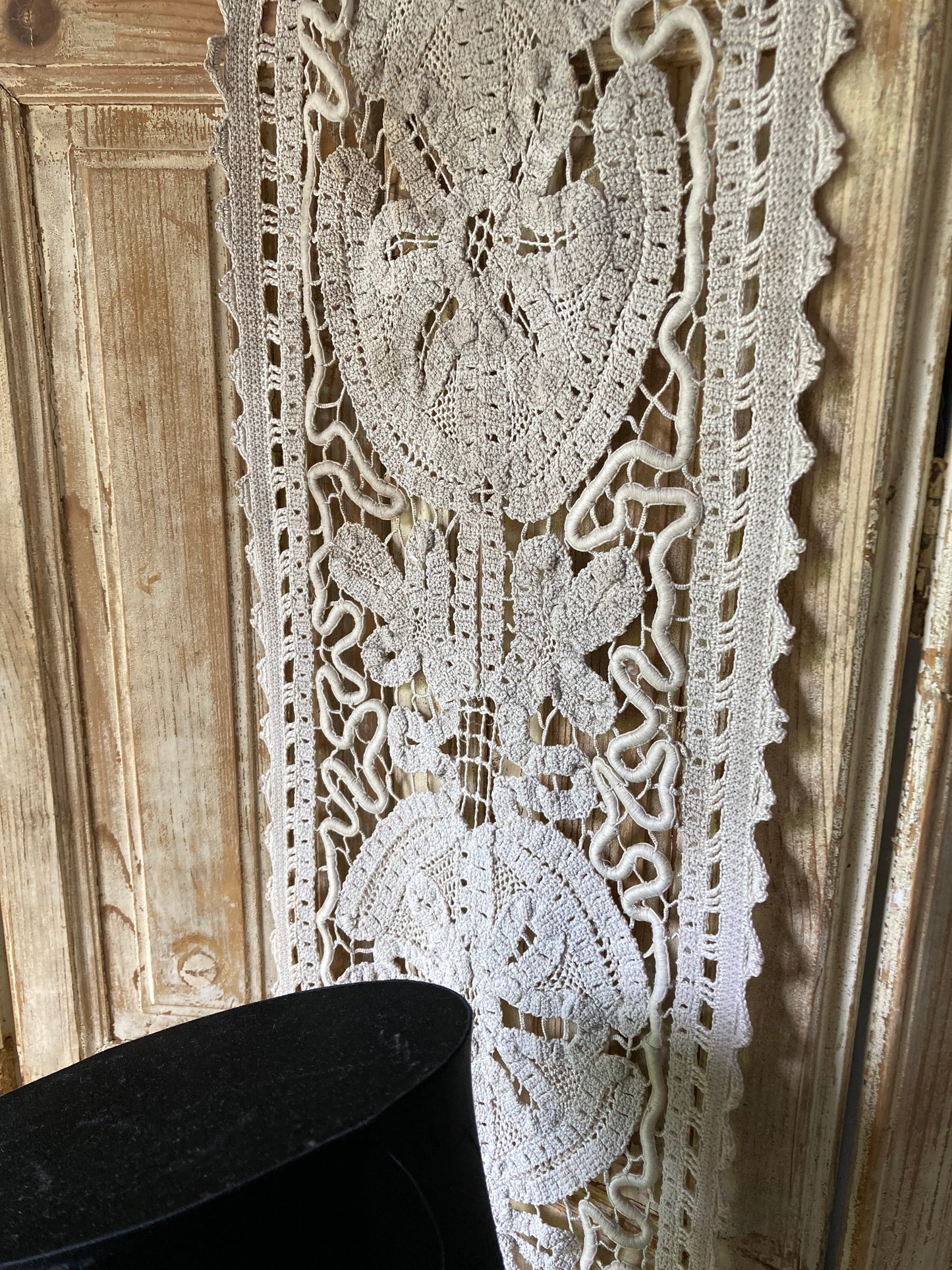 Antique crochet lace