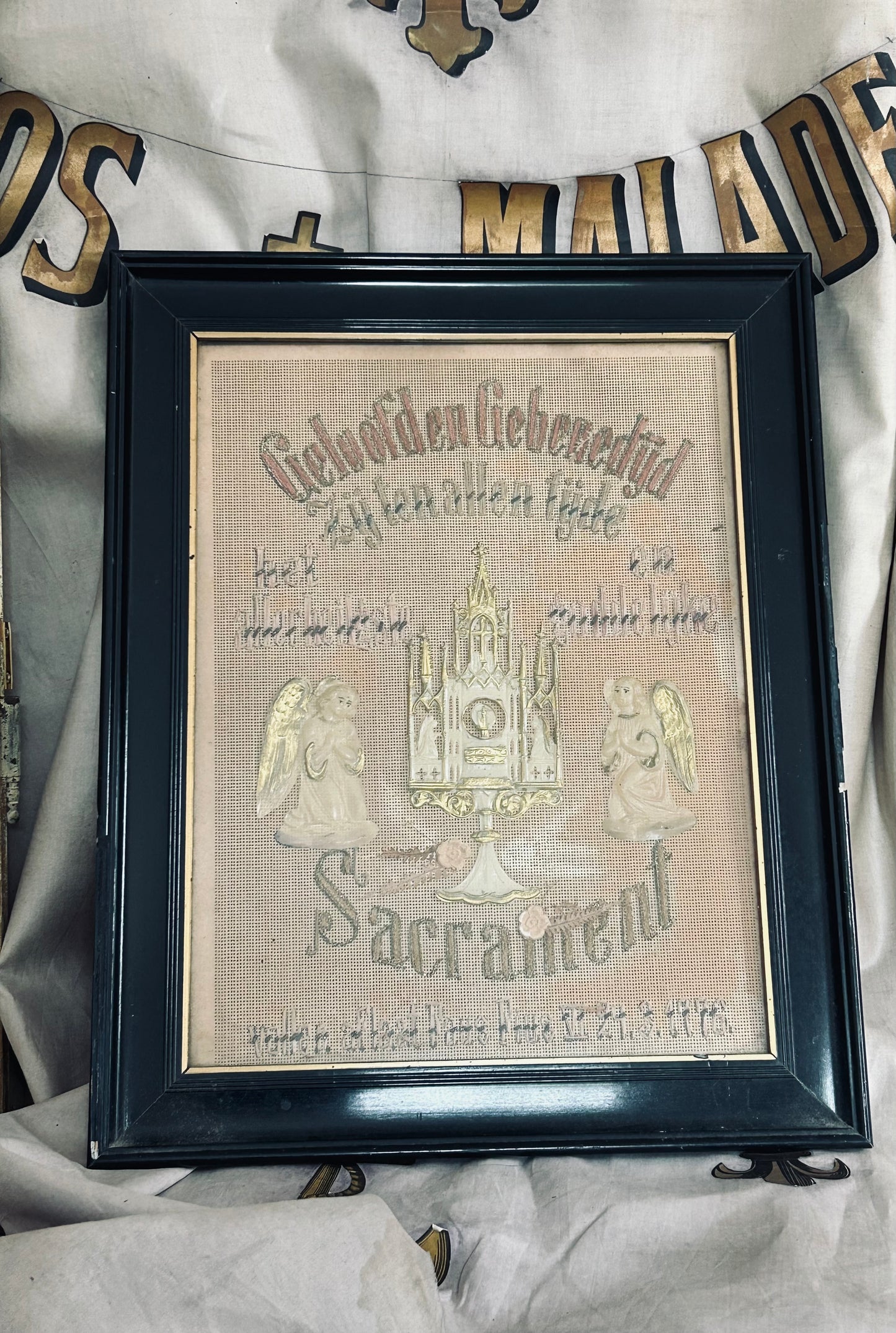 Antique religious picture.