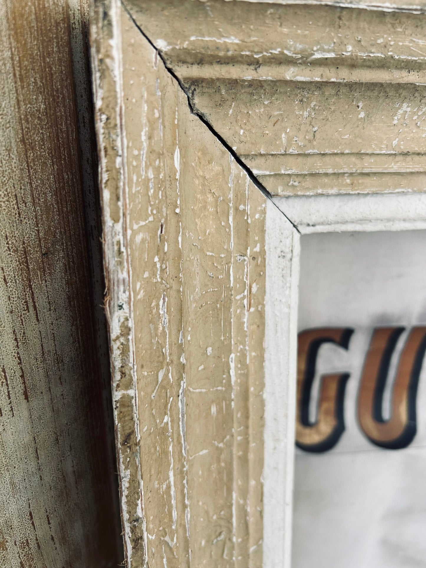 Antique large montparnasse french frame.