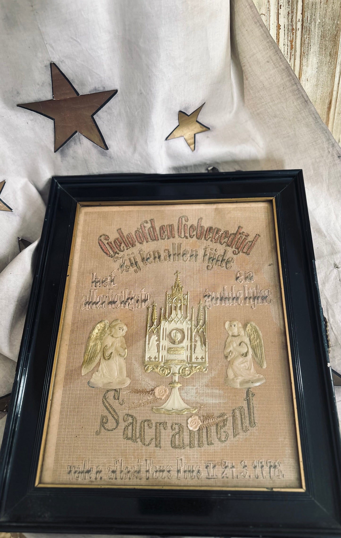 Antique religious picture.