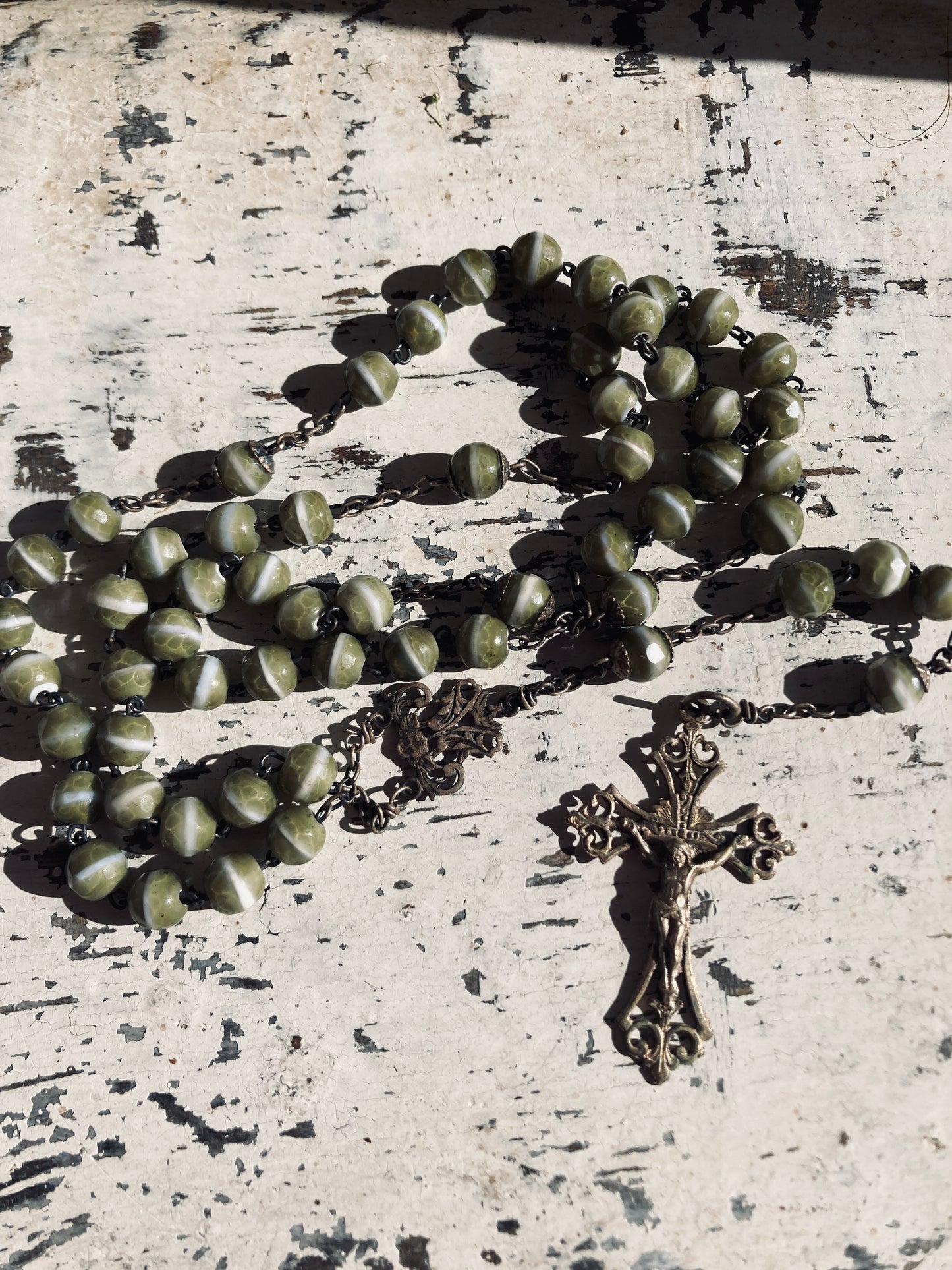 Stunning Antique french rosary.