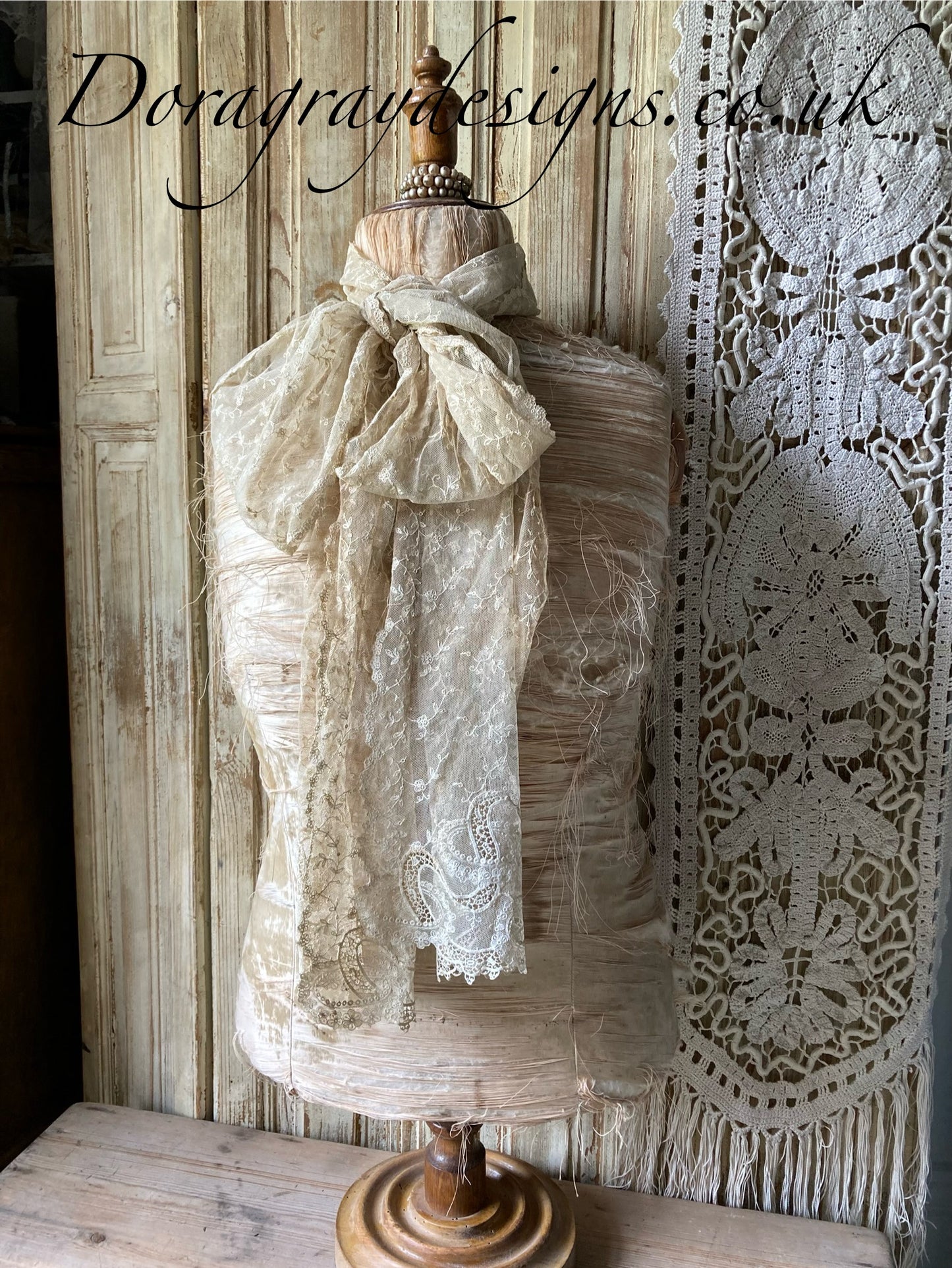 Antique crochet lace