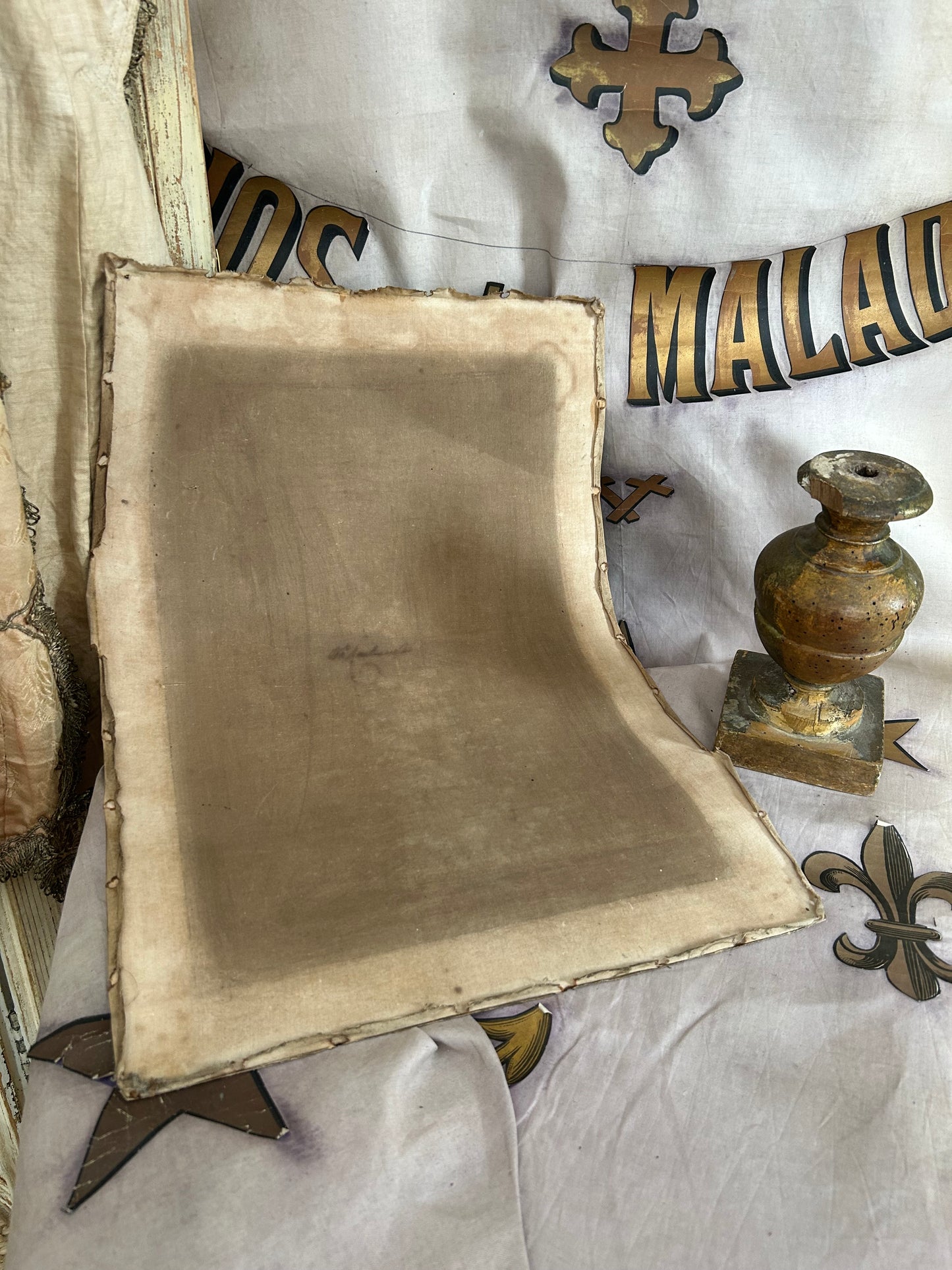 Georgian religious on canvas
