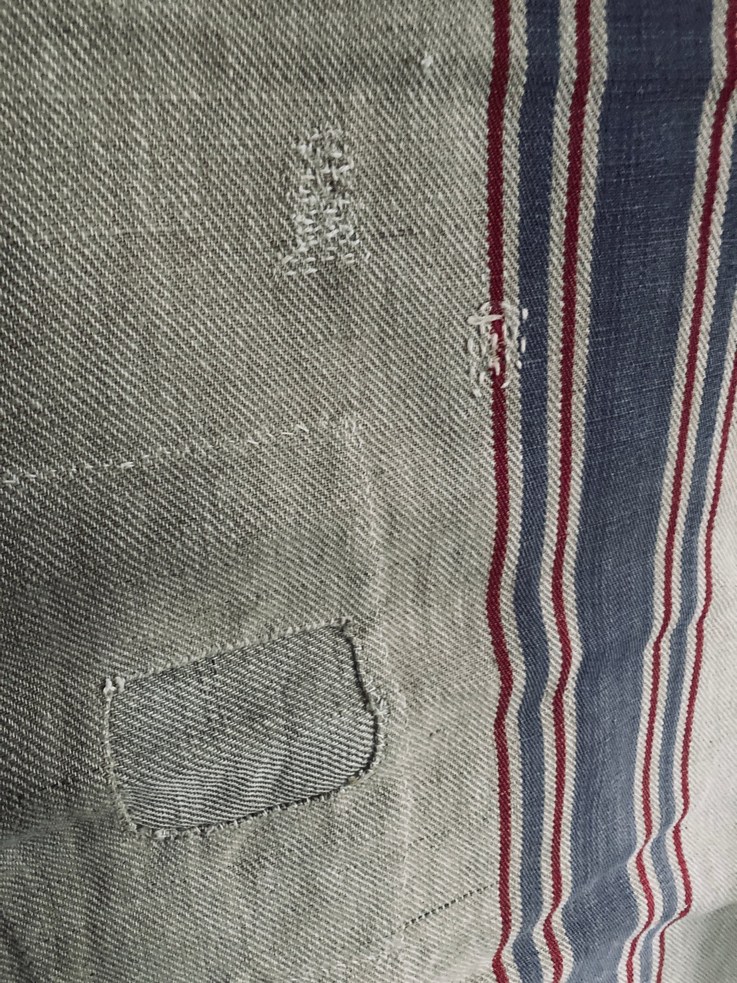 Fabulous antique french grain sack.