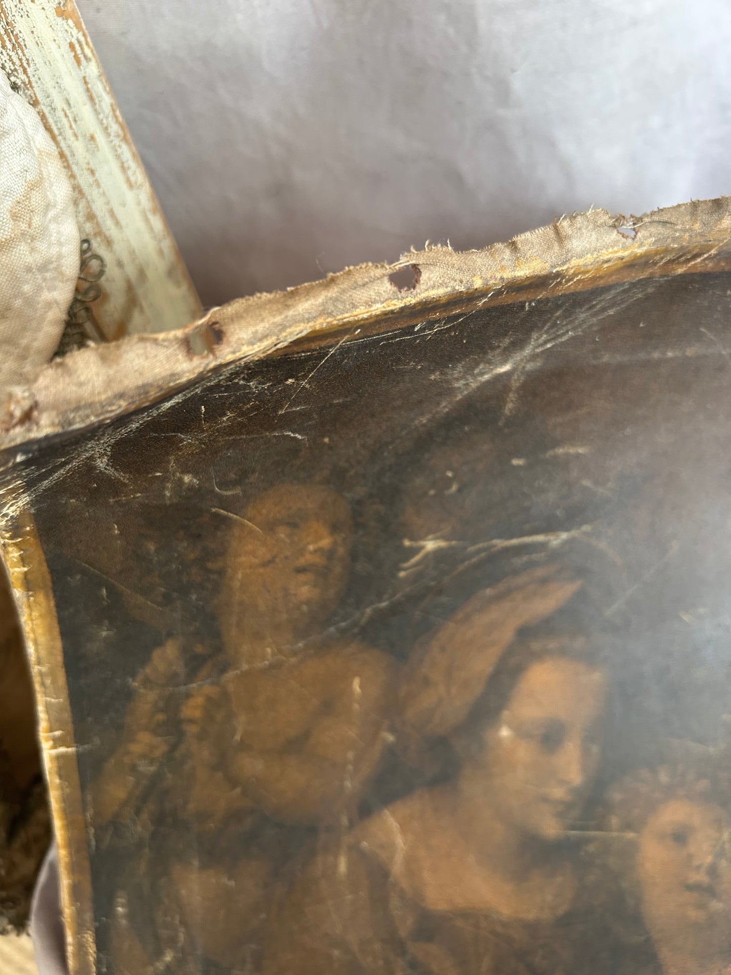 Georgian religious on canvas
