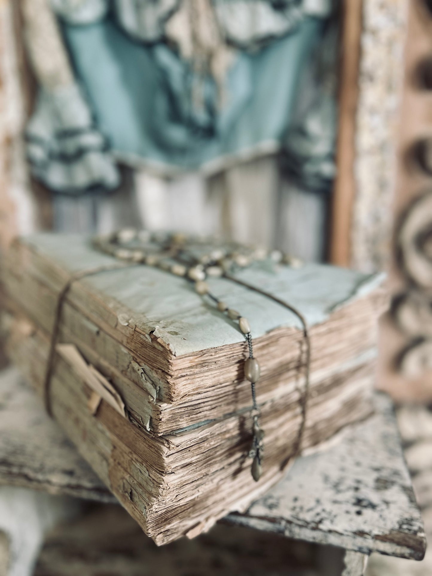 Nineteenth century frothy french books.