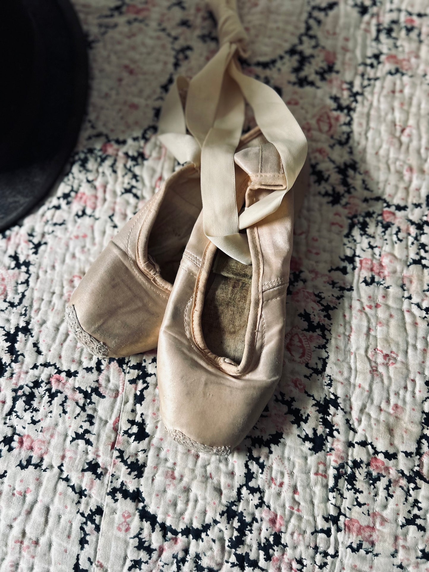 Delightfully tatty ballet shoes
