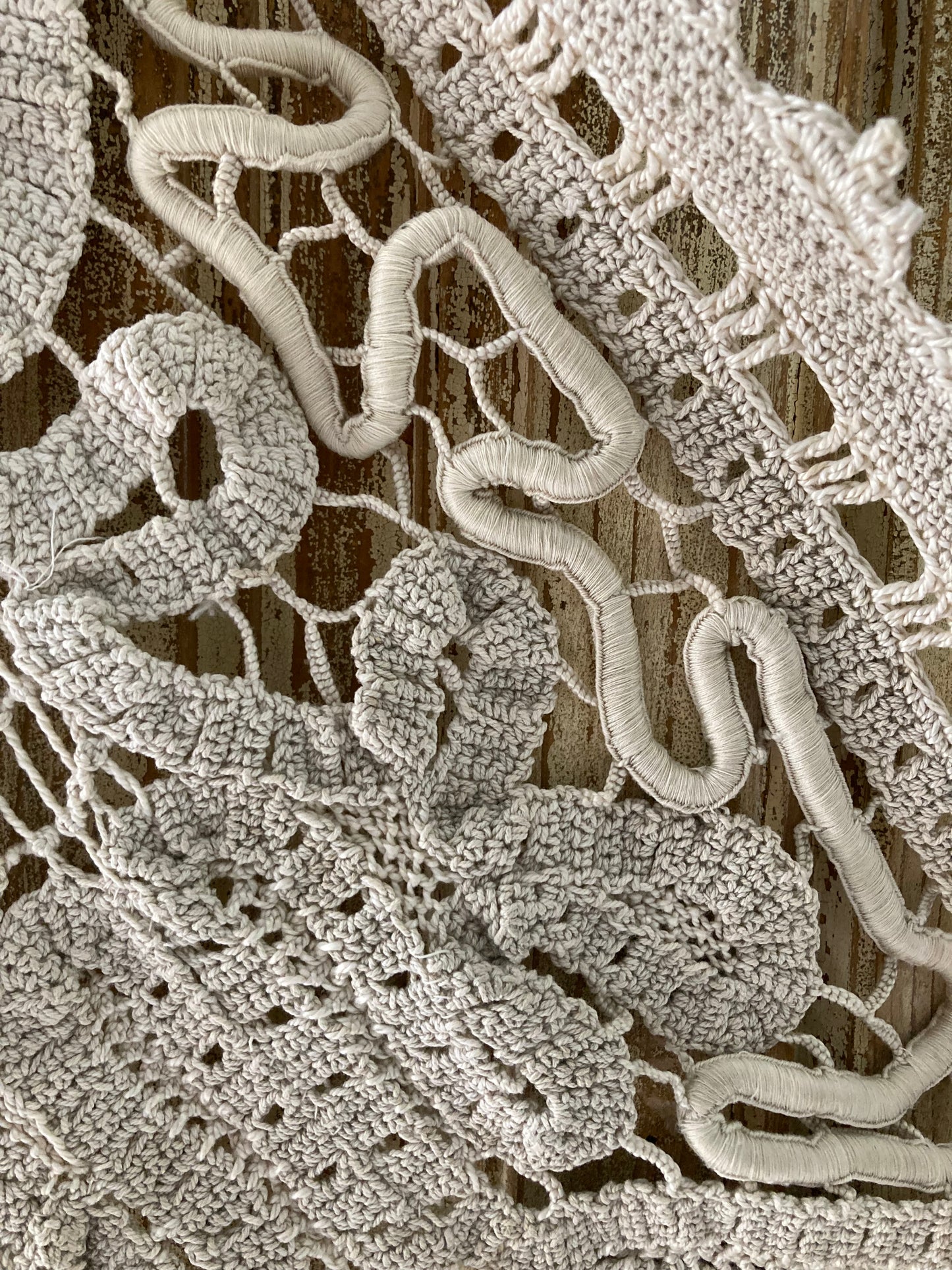 Antique crochet lace